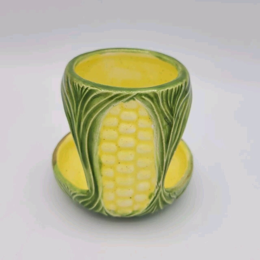 Shawnee Corn King Tea Light Butter‎ Warmer Vintage Collectible Retro Kitchen